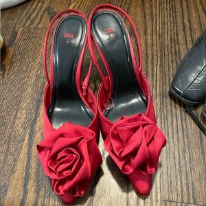 Zara rose heel